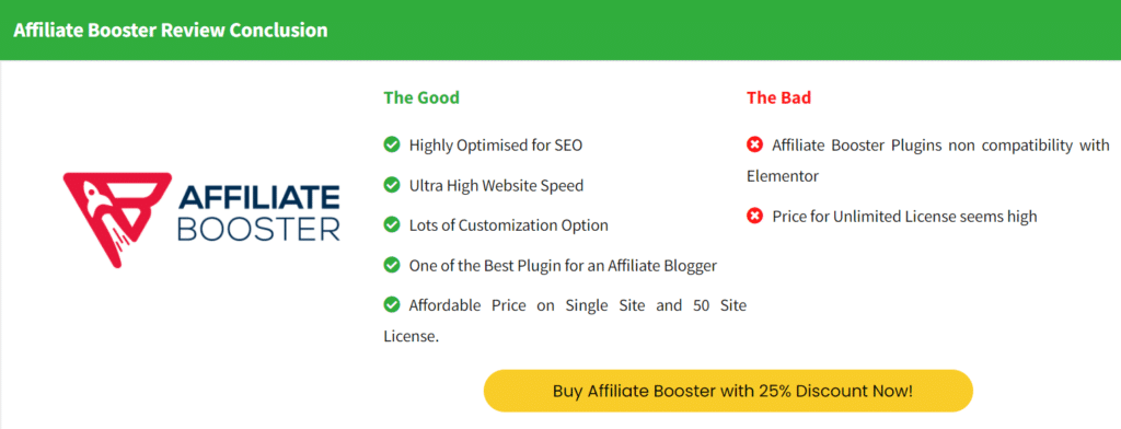 Affiliate Booster Review